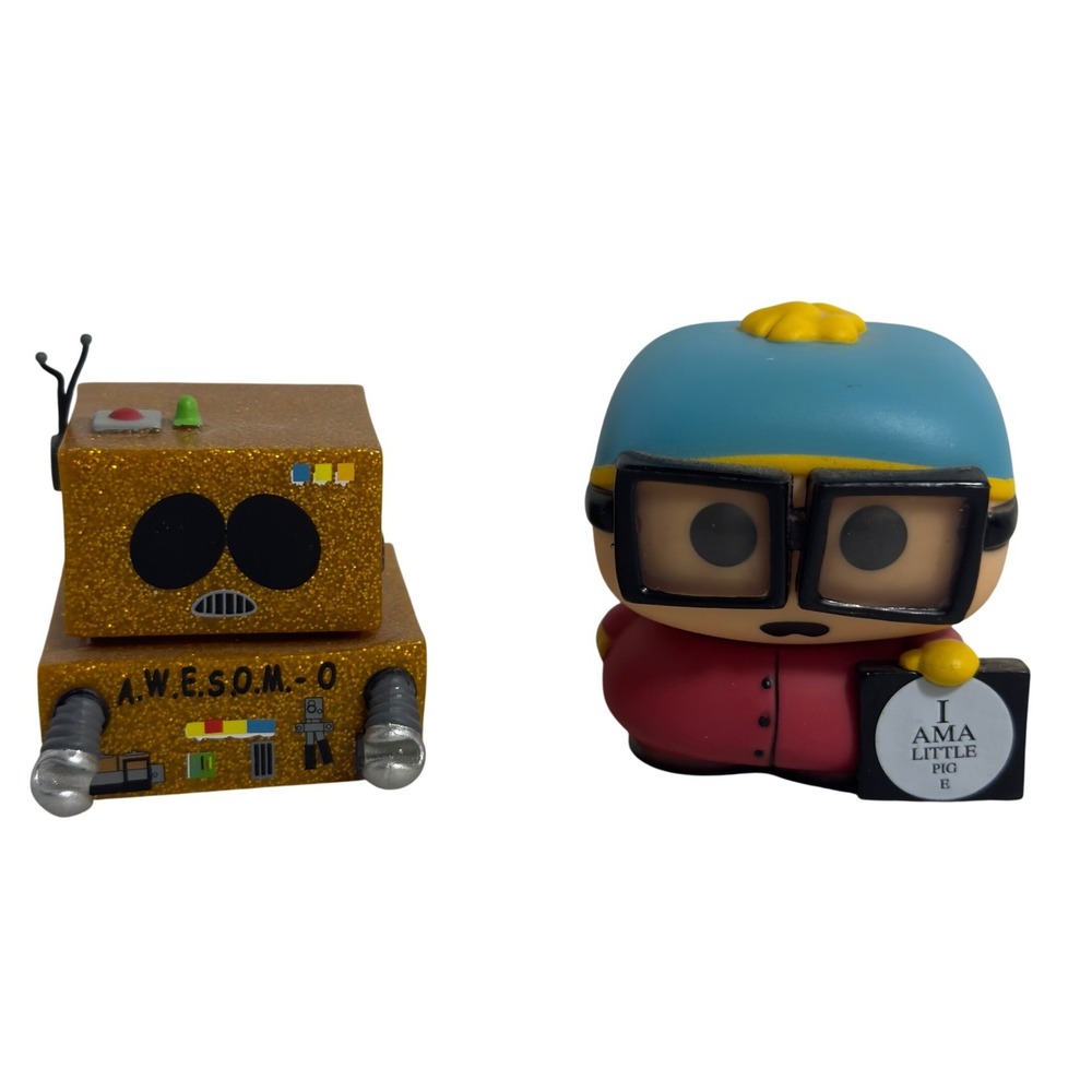 Kidrobot Funko South Park Eric Cartman AWESOM-O I Am A Little Piggy Figures 2017